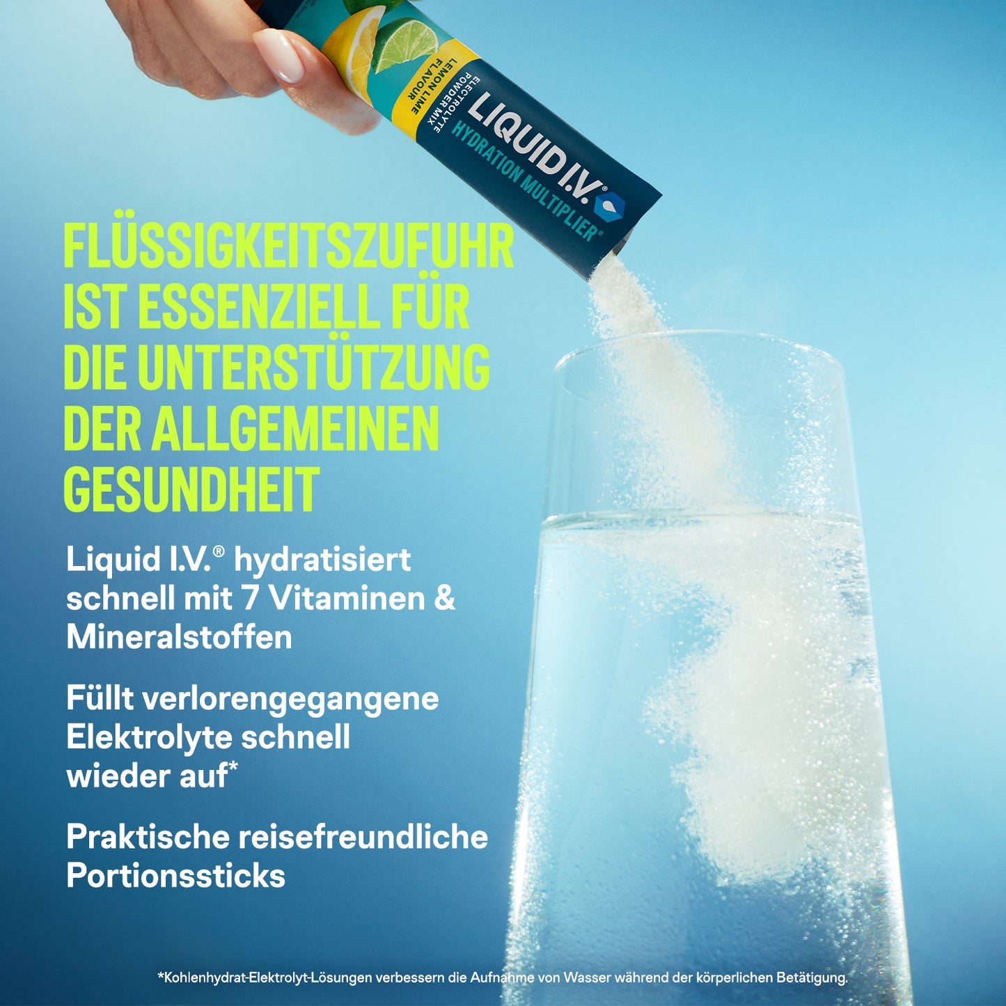 Liquid I.V.® Hydration Multiplier® DE - Lemon Lime 24PK
