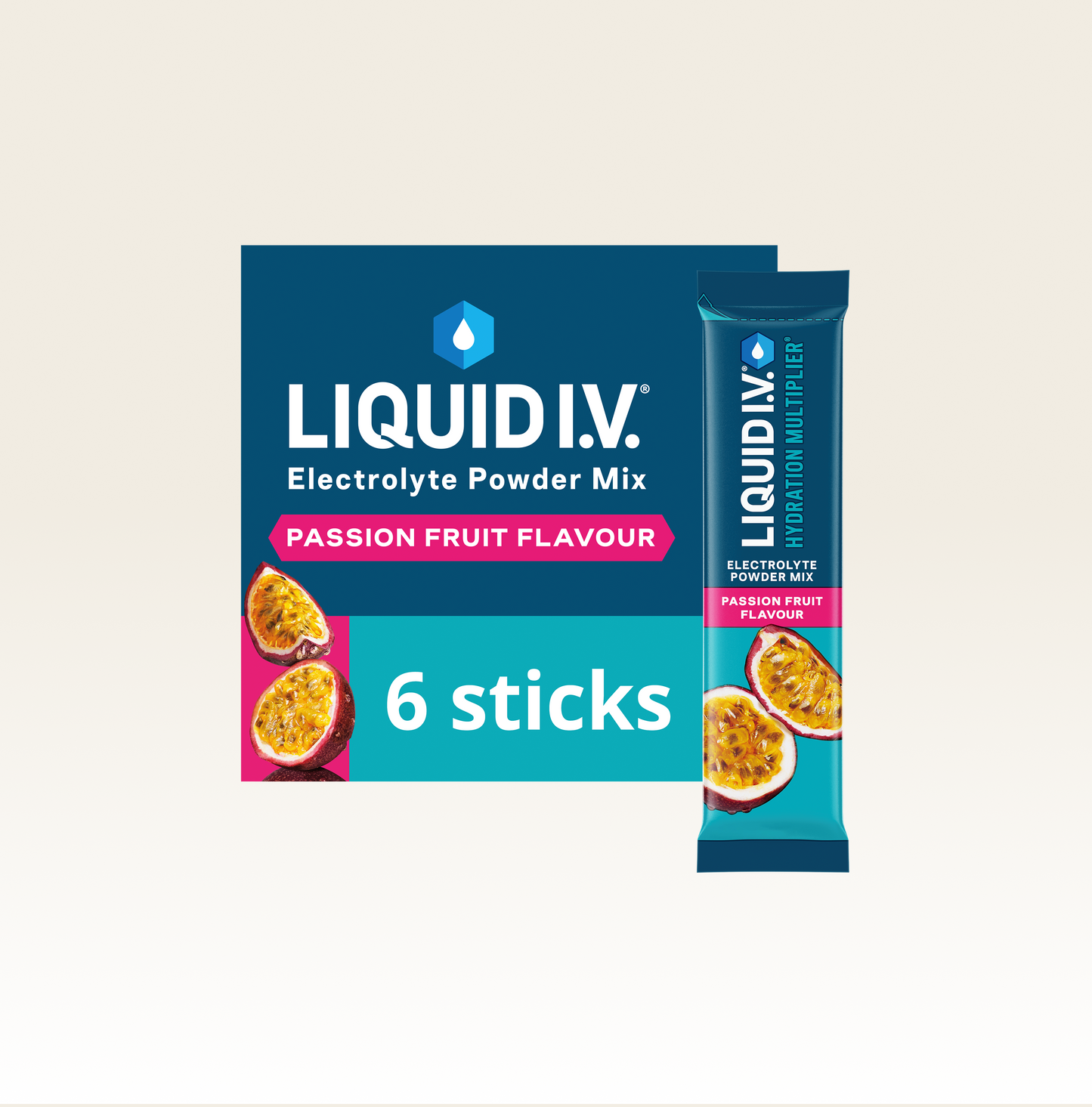 Liquid I.V.® Hydration Multiplier® IE - Passion Fruit 6PK
