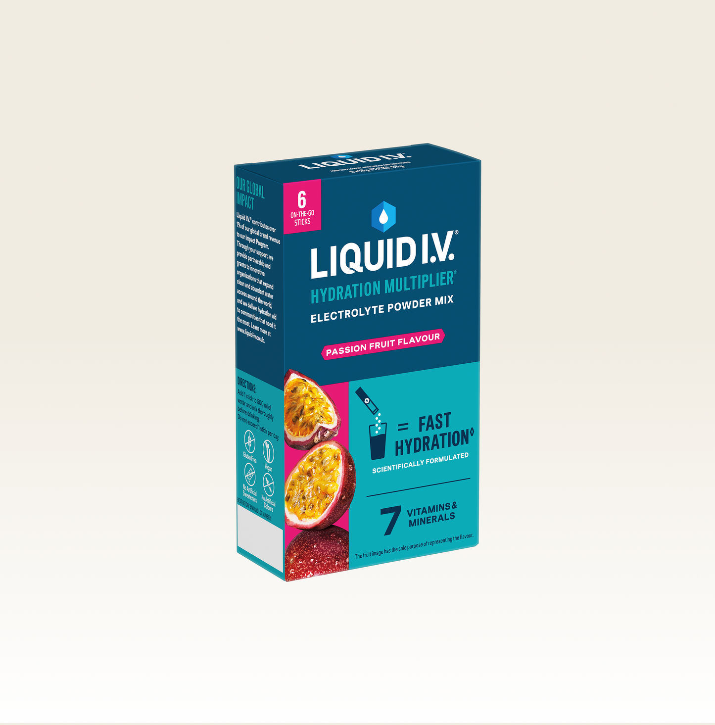 Liquid I.V.® Hydration Multiplier® IE - Passion Fruit 6PK