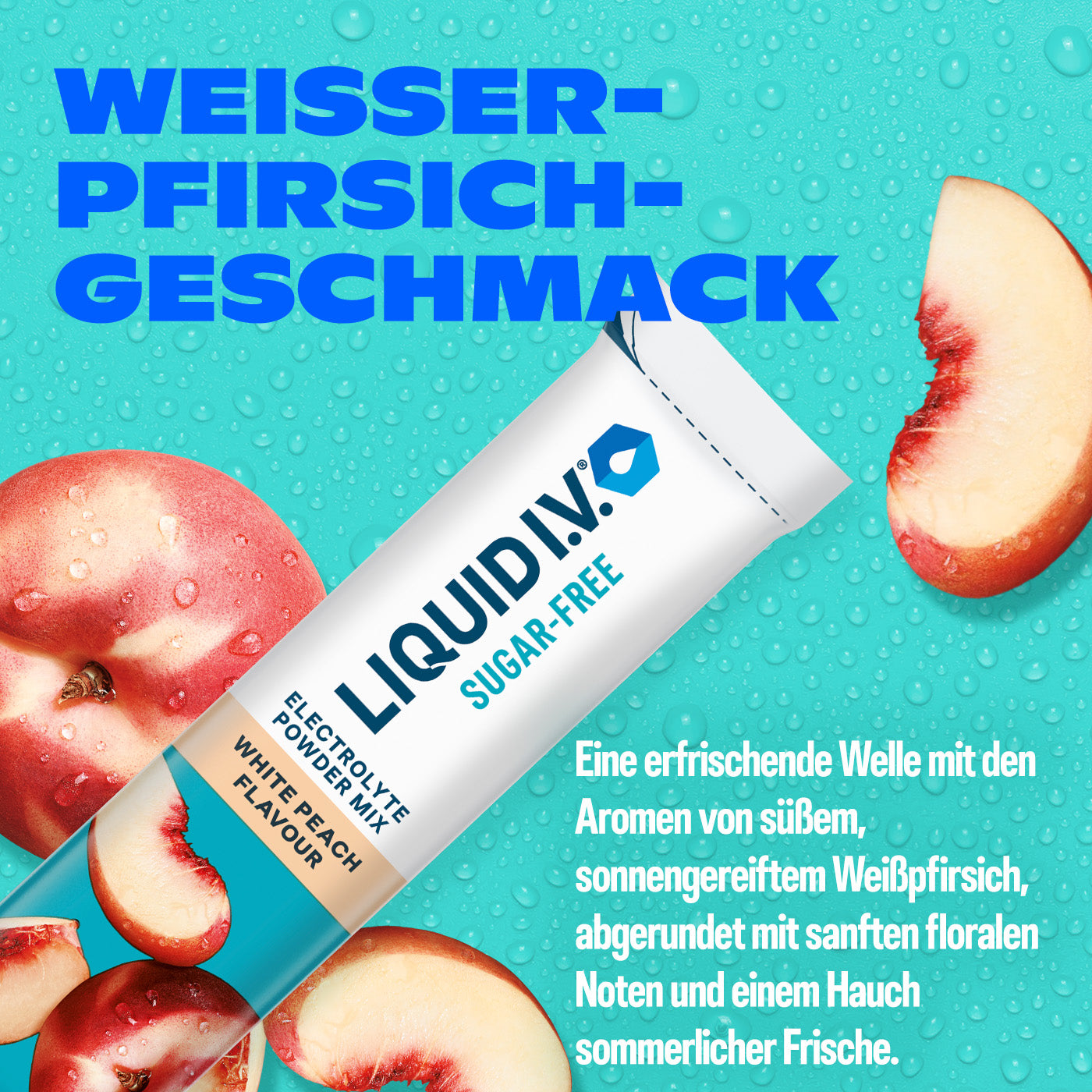 Liquid I.V.® Sugar-Free DE - White Peach 24PK