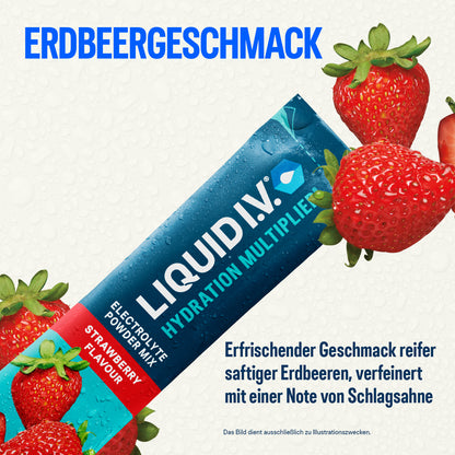 Liquid I.V.® Hydration Multiplier® DE - Strawberry 24PK