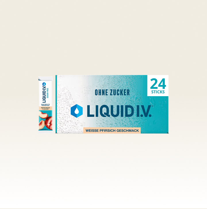 Liquid I.V.® Sugar-Free DE - White Peach 24PK